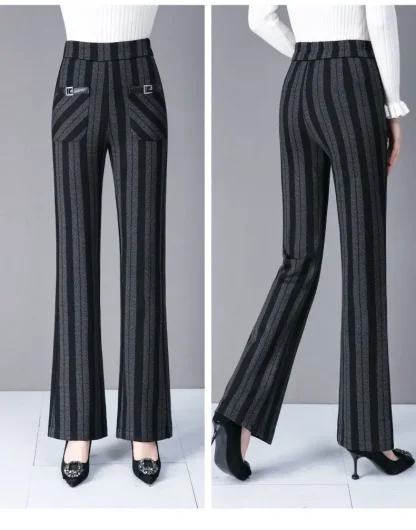 Plain Color Flare Leggings - Image 4