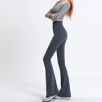Grey Flare Leggings