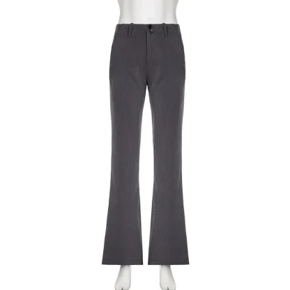 Retro Low Rise Flare Leggings - Image 5