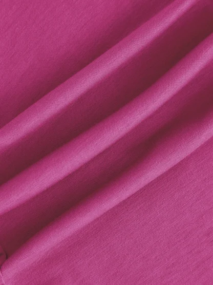 Solid Color Plus Size Flare Leggings - Image 6