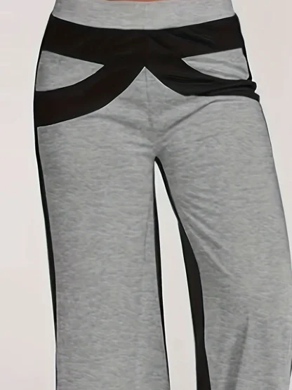 Plus Size Wide Leg Flare Leggings - Image 6