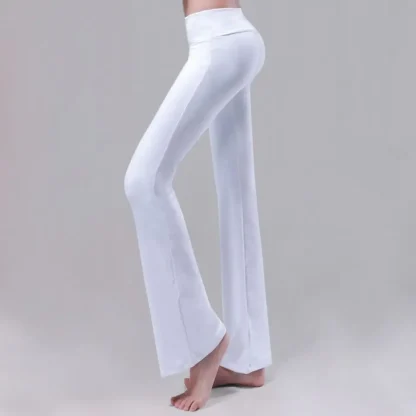 High-waist Plus Size Flare Leggings - Image 2