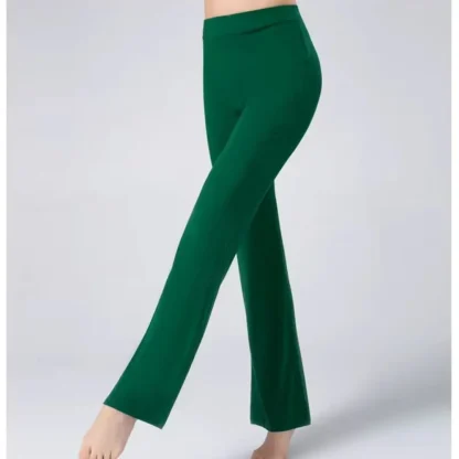 High-waist Plus Size Flare Leggings - Image 5