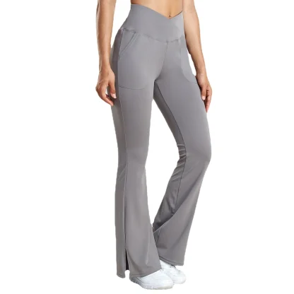 Solid Color Comfy Flare Leggings