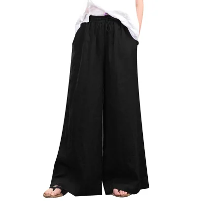 Wide Leg Solid Flare Leggings