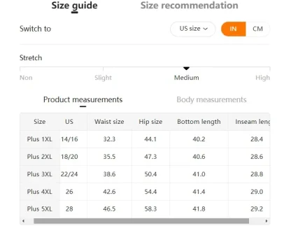 Plus Size Lace Split Flare Leggings - Image 4