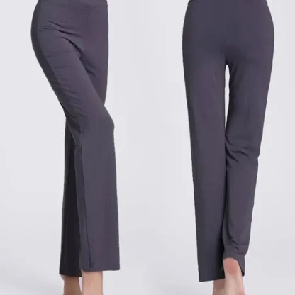 High-waist Plus Size Flare Leggings - Image 6