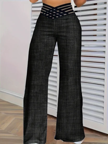 Sexy Wide Leg Flare Leggings - Image 2