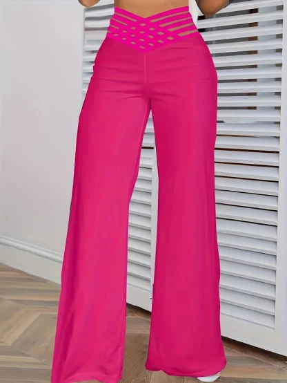 Sexy Wide Leg Flare Leggings - Image 4