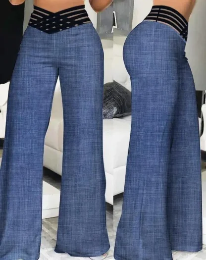 Sexy Wide Leg Flare Leggings - Image 6