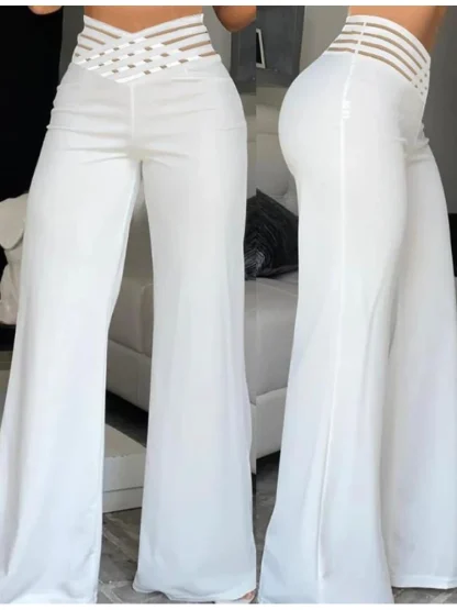 Sexy High-waist Flare Leggings - Image 2