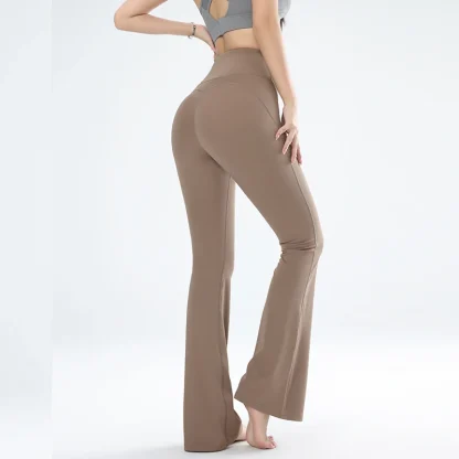 High-waist Seamless Flare Leggings - Image 2