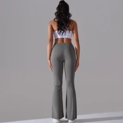 High-waist Yoga Flare Leggings - Image 3