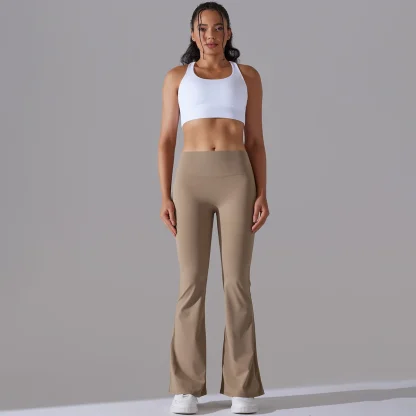 High-waist Yoga Flare Leggings - Image 5
