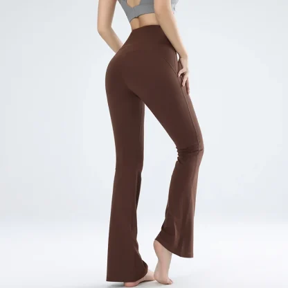 High-waist Seamless Flare Leggings - Image 4