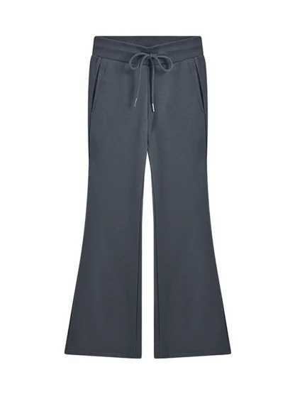 Low-rise Drawstring Flare Leggings - Image 6