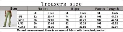Tummy Control Plain Flare Leggings - Image 7