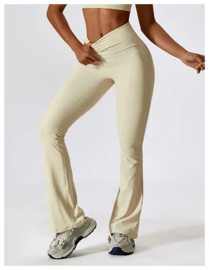 High-waist Comfy Flare Leggings - Image 6