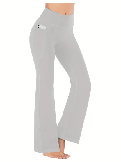 High-waist Fitness Flare Leggings - Image 6