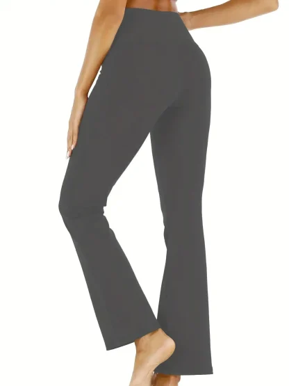 High-waist Fitness Flare Leggings - Image 5