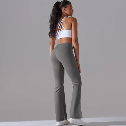 High-waist Yoga Flare Leggings - Image 4