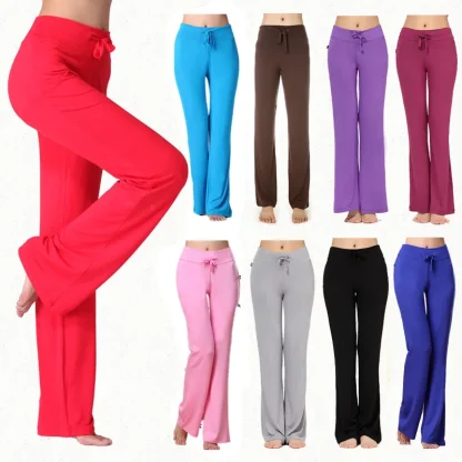 High-waist Strechable Flare Leggings - Image 6