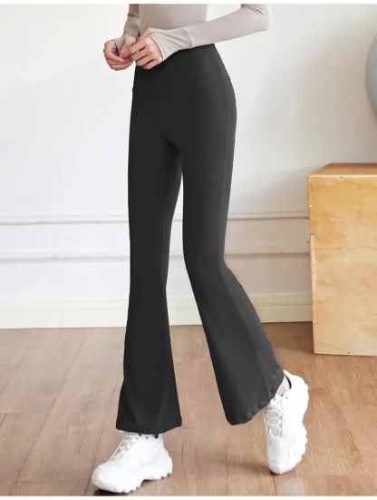 Seamless High-waist Flare Leggings - Image 4