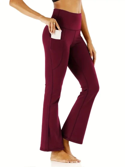 High-waist Fitness Flare Leggings - Image 4