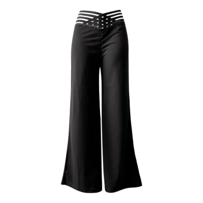 Mesh High-waist Flare Leggings