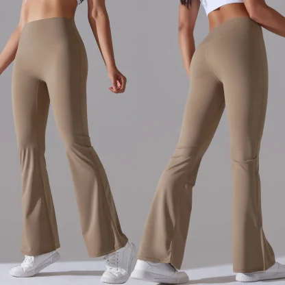 High-waist Yoga Flare Leggings - Image 6