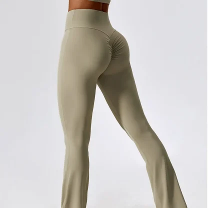 High-waist Comfy Flare Leggings - Image 4