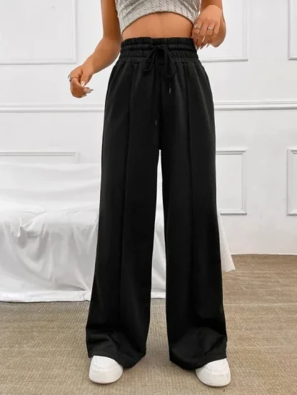 Straight Cut Comfy Flare Leggings - Image 6