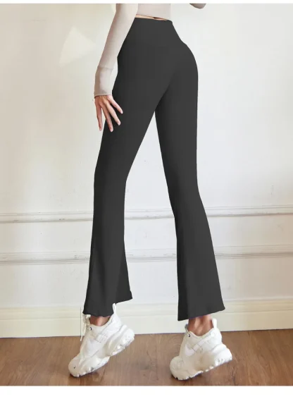 Seamless High-waist Flare Leggings - Image 5