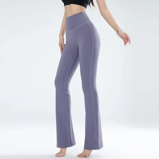 High-waist Seamless Flare Leggings